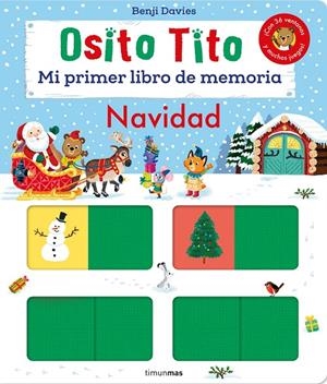 Osito Tito. Mi primer libro de memoria. Navidad | 9788408287506 | Davies, Benji | Llibreria online de Figueres i Empordà
