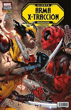 MASACRE-LOBEZNO ARMA X-TRACCION | 9788410514911 | North, Ryan / Garrón, Javier | Llibreria online de Figueres i Empordà