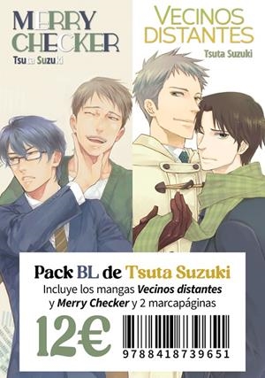 Pack BL Tsuta Suzuki (Merry checker + Vecinos distantes) | 9788418739651 | Suzuki, Tsuta | Llibreria online de Figueres i Empordà