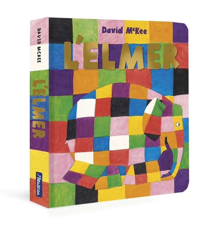 L'Elmer. Llibre de cartró - L'Elmer | 9788448869281 | McKee, David | Llibreria online de Figueres i Empordà