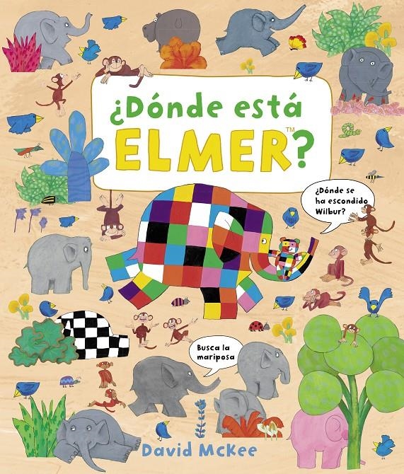 ¿Dónde está Elmer? (Elmer. Álbum ilustrado) | 9788448851491 | McKee, David | Llibreria online de Figueres i Empordà