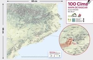 100 CIMS - MAPA DE RASCAR | 9788470111419 | Librería online de Figueres / Empordà
