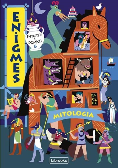 Enigmes. Detectius a domicili #06. Mitologia | 9788412683998 | Martin, Paul | Librería online de Figueres / Empordà