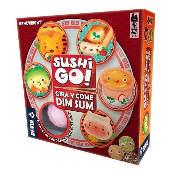 JUEGO DE MESA SUSHI GO GIRA Y COME DIM SUM | 8436607944096 | Llibreria online de Figueres i Empordà