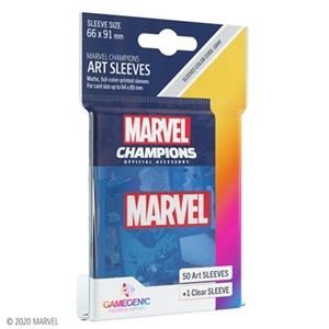 JUEGO DE CARTAS: MARVEL CHAMPIONS. FUNDAS PARA CARTAS MARVEL BLUE | 4251715409770 | Llibreria online de Figueres i Empordà