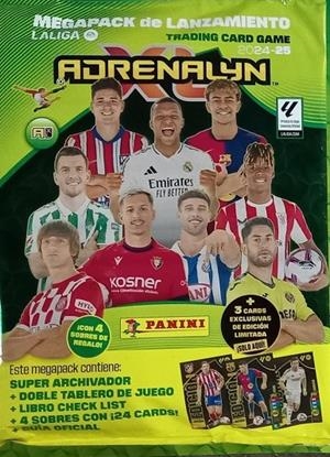 MEGAPACK 64 PAG (ARCH+TABLERO+CHECK LIST+4 SOB.+3CARTAS ESP.) ADRENALYN XL 2024/2025 | 8424248924072 | Llibreria online de Figueres i Empordà