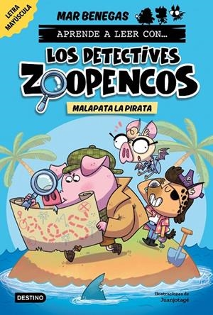 Aprende a leer con... Los Detectives Zoopencos #05. Malapata la pirata | 9788408297383 | Benegas, Mar | Llibreria online de Figueres i Empordà