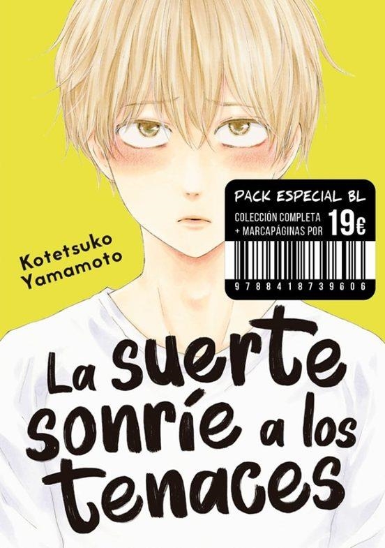 Pack La suerte sonríe a los tenaces, vol. 1-3 | 9788418739606 | Yamamoto, Kotetsuko | Librería online de Figueres / Empordà