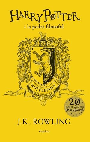 Harry Potter i la pedra filosofal (Hufflepuff) | 9788417016685 | Rowling, J. K. | Librería online de Figueres / Empordà