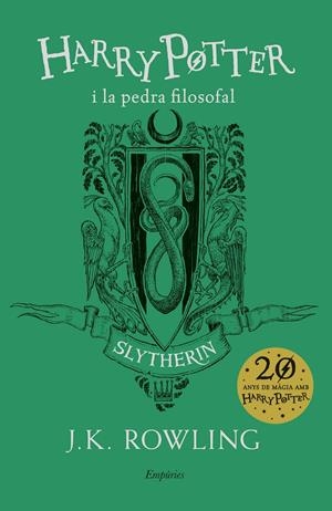 Harry Potter i la pedra filosofal (Slytherin) | 9788417016708 | Rowling, J. K. | Librería online de Figueres / Empordà
