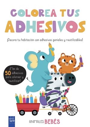 Colorea tus adhesivos. Animales bebés | 9788408200451 | YOYO | Llibreria online de Figueres i Empordà