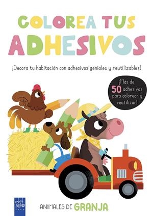 Colorea tus adhesivos. Animales de granja | 9788408200475 | YOYO | Llibreria online de Figueres i Empordà
