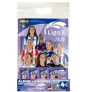 Liga Femenina 2024-2025 Starter Pack Álbum y 4 Sobres de Cromos | 9788427874183 | Llibreria online de Figueres i Empordà