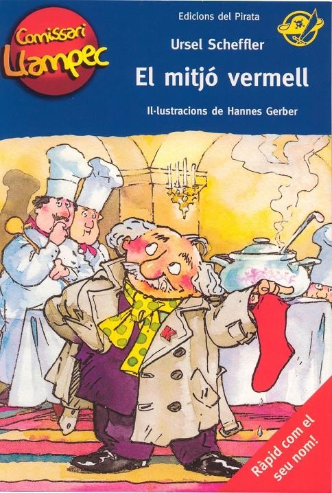 El mitjó vermell (Comissari Llampec #01) | 9788496569317 | Scheffler, Ursel | Librería online de Figueres / Empordà