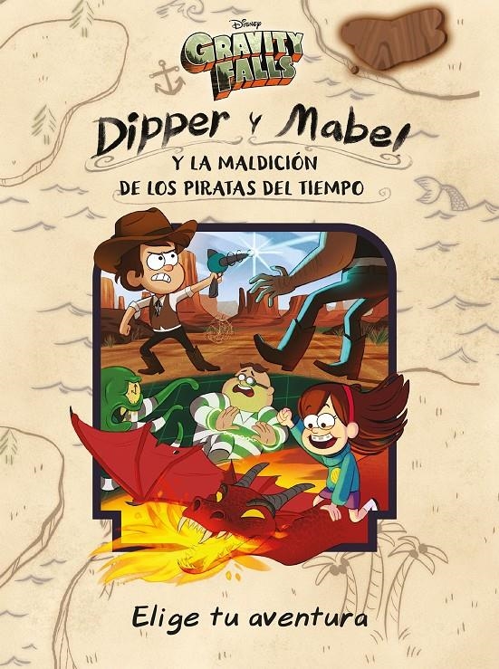 Gravity Falls. Dipper y Mabel y la maldición de los piratas del tiempo | 9788417529536 | Disney | Llibreria online de Figueres i Empordà