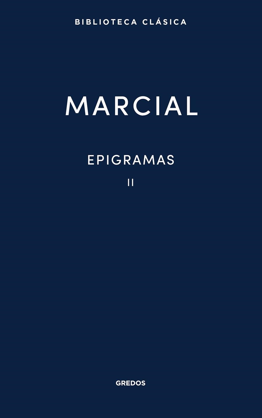 Epigramas II | 9788424941277 | Marcial | Librería online de Figueres / Empordà