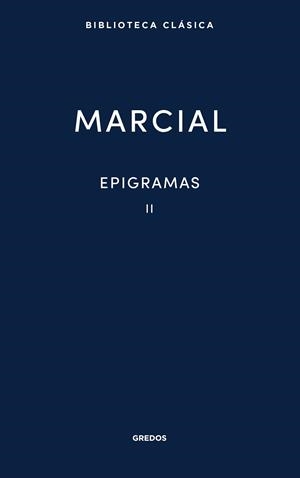 Epigramas II | 9788424941277 | Marcial | Librería online de Figueres / Empordà