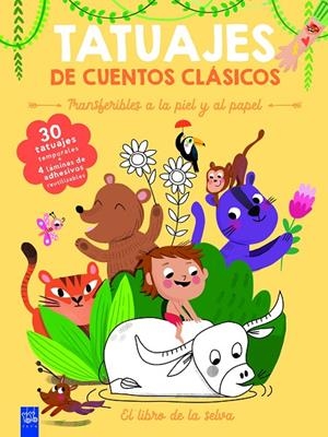 Tatuajes de cuentos clásicos. El libro de la selva | 9788408295907 | YOYO | Llibreria online de Figueres i Empordà