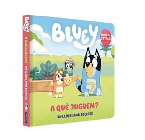 Bluey. Llibre de cartró amb solapes - A què juguem? | 9788448870096 | Bluey | Llibreria online de Figueres i Empordà
