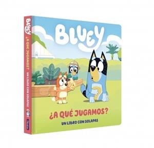 Bluey. Libro de cartón con solapas - ¿A qué jugamos? | 9788448870089 | Bluey | Llibreria online de Figueres i Empordà