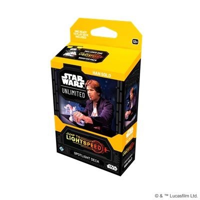 Spotlight deck HAN SOLO. STAR WARS UNLIMITED: JUMP TO LIGHTSPEED ***ENGLISH*** | 841333128043 | Llibreria online de Figueres i Empordà