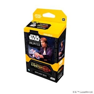 Spotlight deck HAN SOLO. STAR WARS UNLIMITED: JUMP TO LIGHTSPEED ***ENGLISH*** | 841333128043 | Librería online de Figueres / Empordà