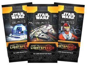 16-card Booster Pack STAR WARS UNLIMITED: JUMP TO LIGHTSPEED | 841333128005 | Librería online de Figueres / Empordà