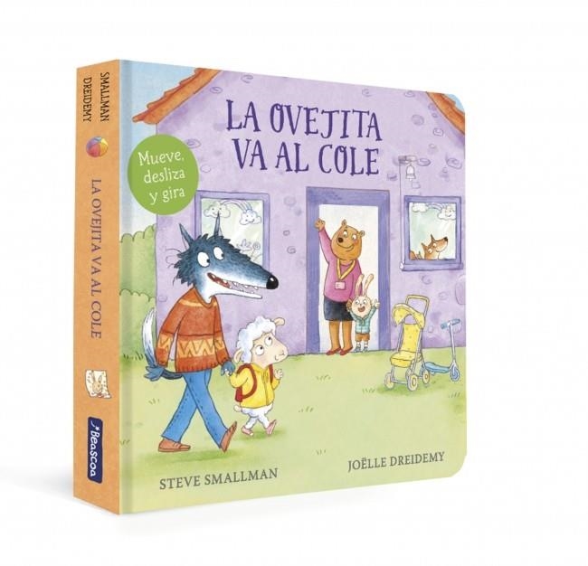 La ovejita va al cole (La ovejita que vino a cenar. Libro de cartón) | 9788448869366 | Smallman, Steve | Librería online de Figueres / Empordà