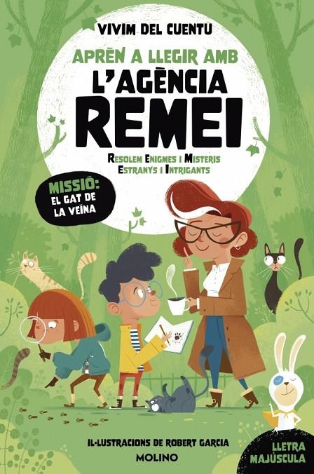 AGENCIA REMEI (RESOLEM ENIGMES I MISTERIS ESTRANYS I INTRIGANTS) - MISSIÓ: EL GAT DE LA VENA | 9788427247666 | Vivim del cuentu | Llibreria online de Figueres i Empordà