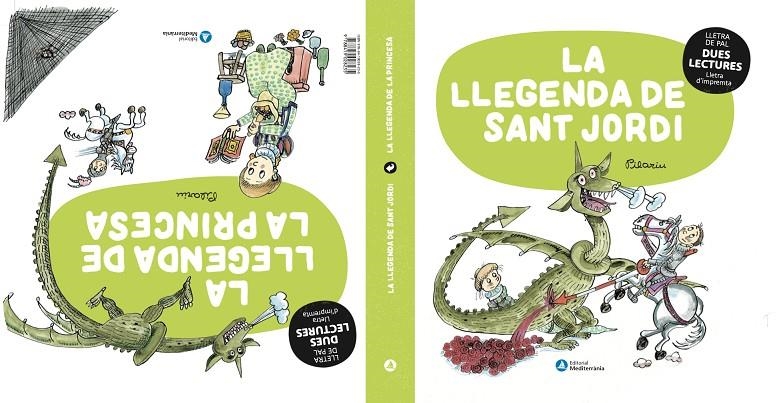 DUES LECTURES. La llegenda de sant Jordi / La llegenda de la princesa | 9788419028778 | Bayés, Pilarín | Llibreria online de Figueres i Empordà