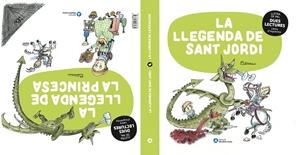 DUES LECTURES. La llegenda de sant Jordi / La llegenda de la princesa | 9788419028778 | Bayés, Pilarín | Llibreria online de Figueres i Empordà