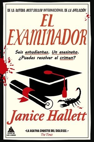 El examinador | 9788419703897 | Hallett, Janice | Llibreria online de Figueres i Empordà