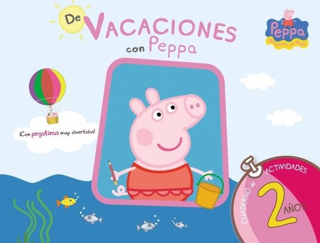 Peppa Pig. Cuaderno de vacaciones (2 años) | 9788437281186 | Hasbro/eOne | Librería online de Figueres / Empordà