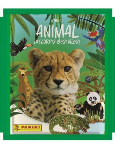 Sobre de cromos Mundo Animal, los récords de Panini | 8051708005059 | Librería online de Figueres / Empordà