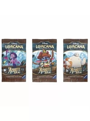 Sobre de refuerzo (Booster) DISNEY LORCANA TCG: Azurite Sea (1ud) ***ENGLISH*** | 4050368984227 | Llibreria online de Figueres i Empordà