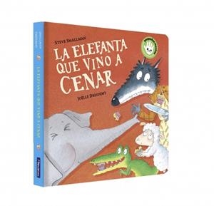 La elefanta que vino a cenar (La ovejita que vino a cenar. Libro de cartón) | 9788448869915 | Smallman, Steve | Llibreria online de Figueres i Empordà