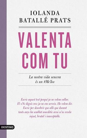 Valenta com tu | 9788419734235 | Batallé Prats, Iolanda | Llibreria online de Figueres i Empordà