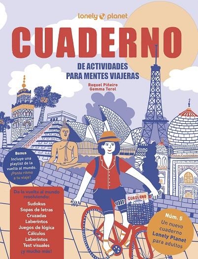 Cuaderno de actividades para mentes viajeras #05 | 9788408305064 | Piñeiro, Raquel/Terol, Gemma | Llibreria online de Figueres i Empordà