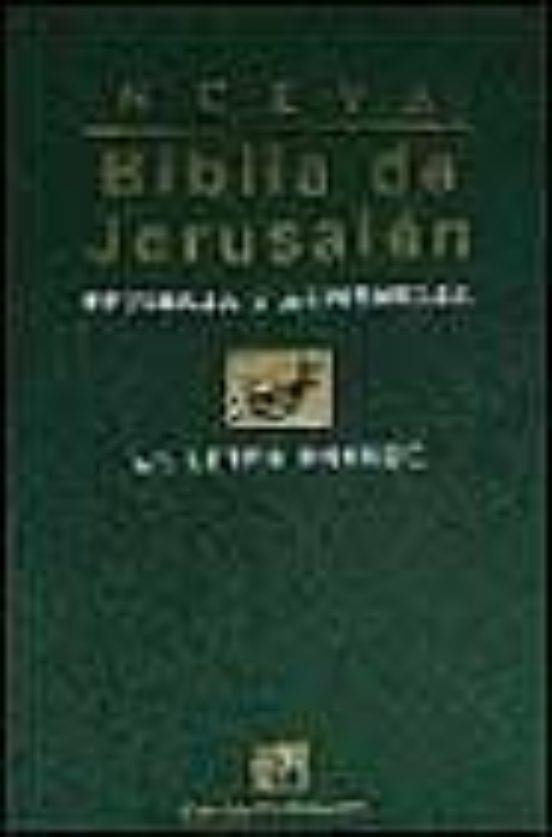 BIBLIA LETRA GRANDE DE JERUSALEN | 9788433014085 | Varis Autors | Librería online de Figueres / Empordà