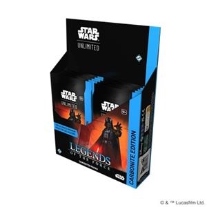 CAJA SELLADA (12 sobres) STAR WARS UNLIMITED: LEGENDS OF THE FORCE CARBONITE EDITION | 841333129989 | Llibreria online de Figueres i Empordà