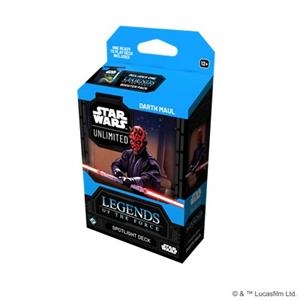 Spotlight deck DARTH MAUL. STAR WARS UNLIMITED: JUMP TO LIGHTSPEED ***ENGLISH*** | 0841333131340 | Llibreria online de Figueres i Empordà