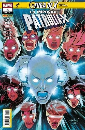 LA IMPOSIBLE PATRULLA-X #166/008 | 977301664800900008 | Kelly, Collin / Mortarino Javier Garrón, Francesco / Lanzing, Jackson / Simone, Gail | Llibreria online de Figueres i Empordà