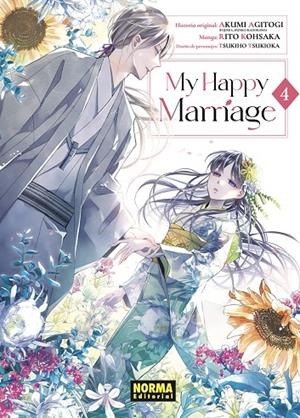 MY HAPPY MARRIAGE #04 | 9788467970357 | AGITOGI, AKUMI/KOHSAKA, RITO/TSUKIOKA, TSUKIHO | Librería online de Figueres / Empordà
