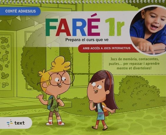 Faré 1r (2020) | 9788441233447 | Farré París, Àngels | Llibreria online de Figueres i Empordà