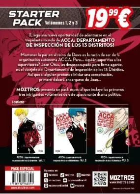 STARTER PACK ACCA DEPARTAMENTO DE INSPECCIÓN DE LOS 13 DISTRITOS | 9788410463844 | Ono, Natsume | Llibreria online de Figueres i Empordà