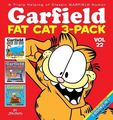 Garfield Fat Cat 3-Pack #22: Garfield Feeds His Face / Garfield Eats and Runs / Garfield Nutty As a Fruitcake | 9780593156384 | Davis, Jim | Librería online de Figueres / Empordà