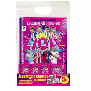 Starter pack (album +5 sobres) liga este 2025-2026 | 8424248925024 | Llibreria online de Figueres i Empordà