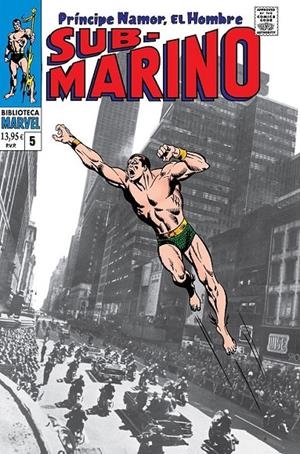 Biblioteca Marvel: Namor, el hombre submarino #05. 1968 | 9791370131104 | Thomas, Roy / Buscema, John | Llibreria online de Figueres i Empordà