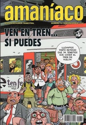 AMANIACO (3a epoca) #072. Ven en tren... Si puedes | 977169537700500072 | Llibreria online de Figueres i Empordà