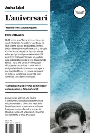 L'aniversari | 9788419332950 | Bajani, Andrea | Llibreria online de Figueres i Empordà